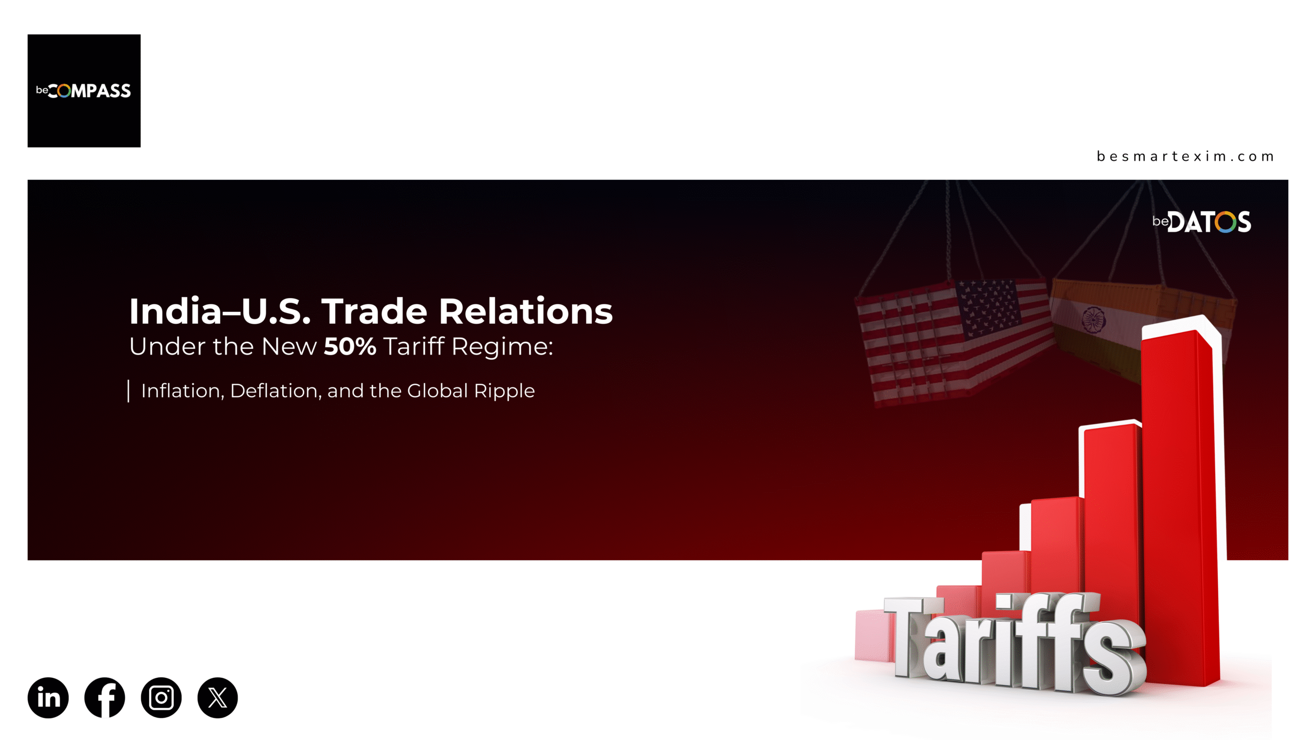 India–U.S. Trade Relations Under the New 50% Tariff Regime: Inflation, Deflation, and the Global Ripple